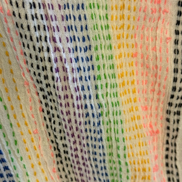 Anthropologie Dolan Short-Sleeve Striped Mini Dress - Picture 9 of 9